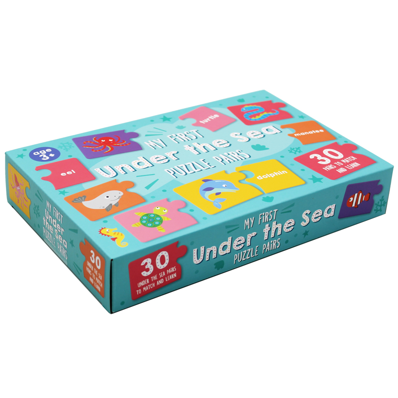 my first puzzle pairs: under the sea