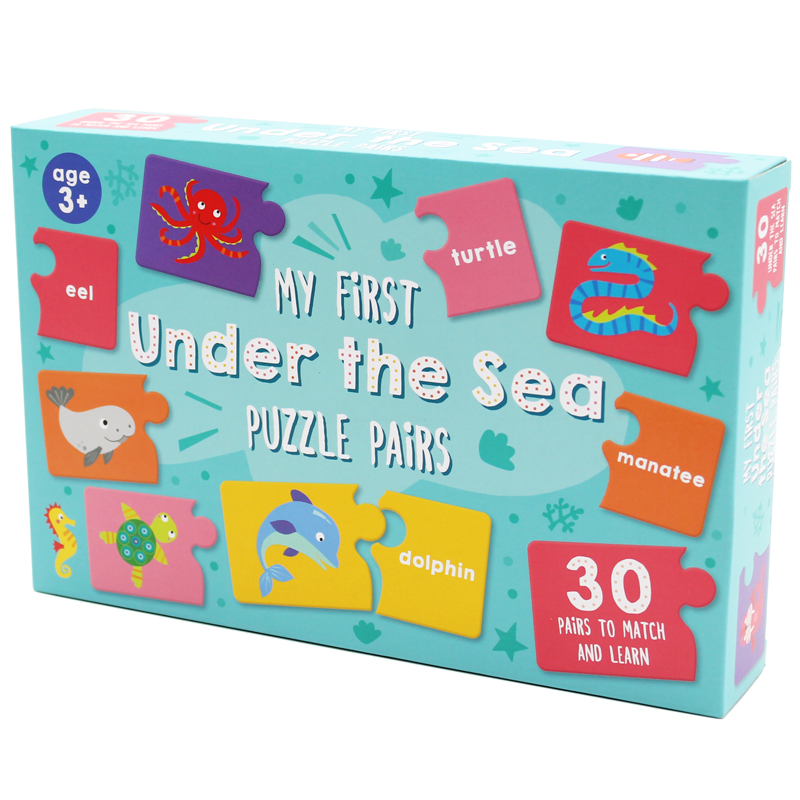 my first puzzle pairs: under the sea