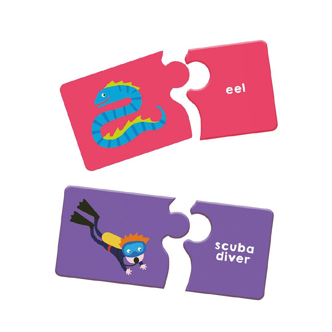 my first puzzle pairs: under the sea