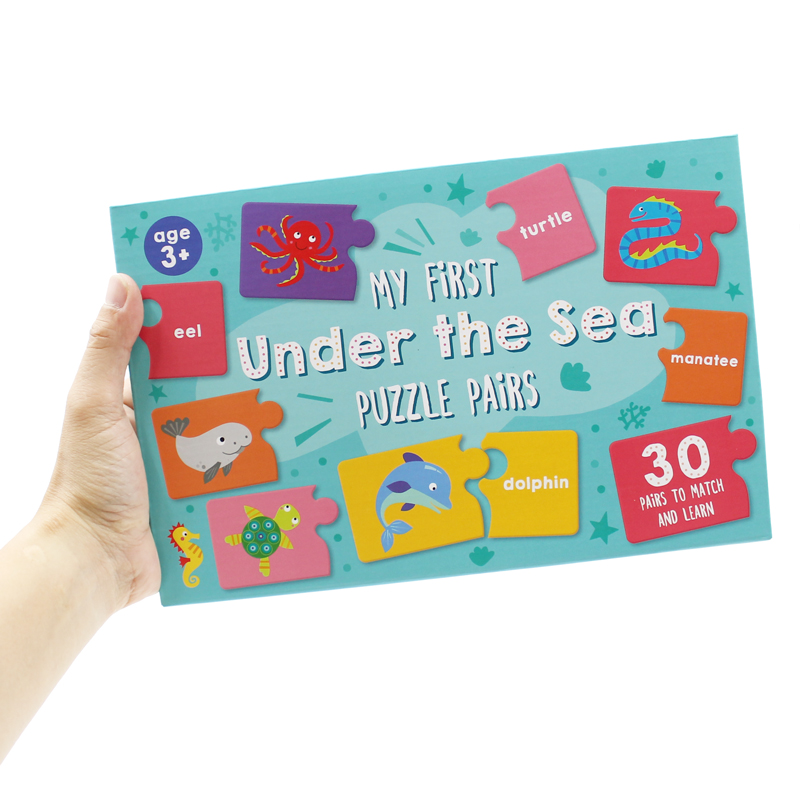 my first puzzle pairs: under the sea
