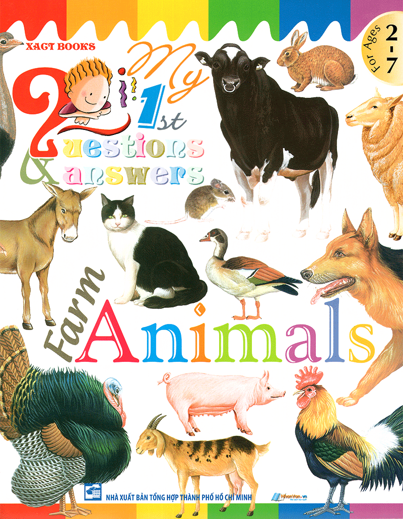 my first questions & answers - farm animals
