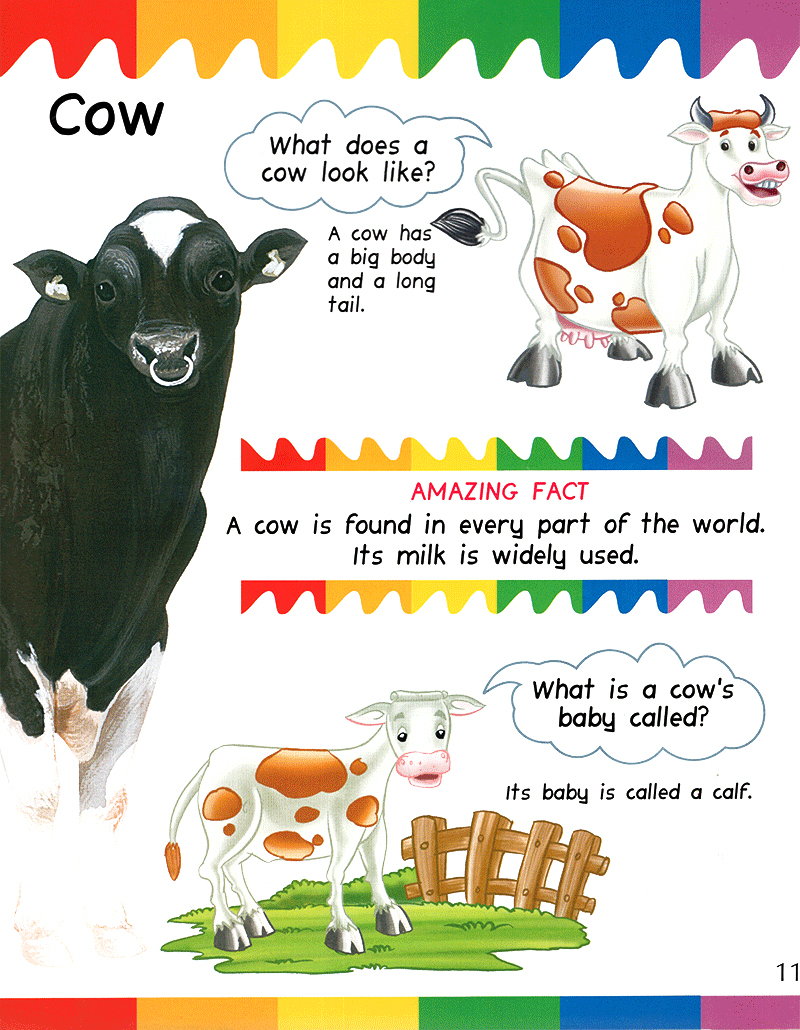 my first questions & answers - farm animals