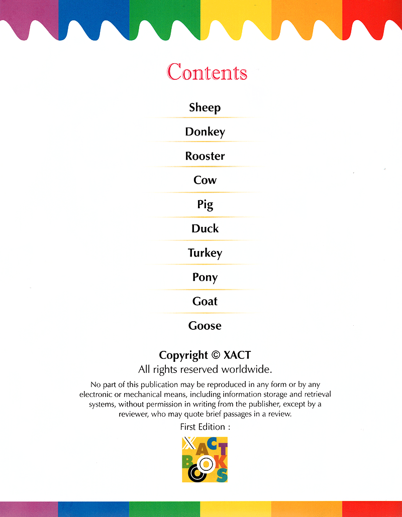 my first questions & answers - farm animals