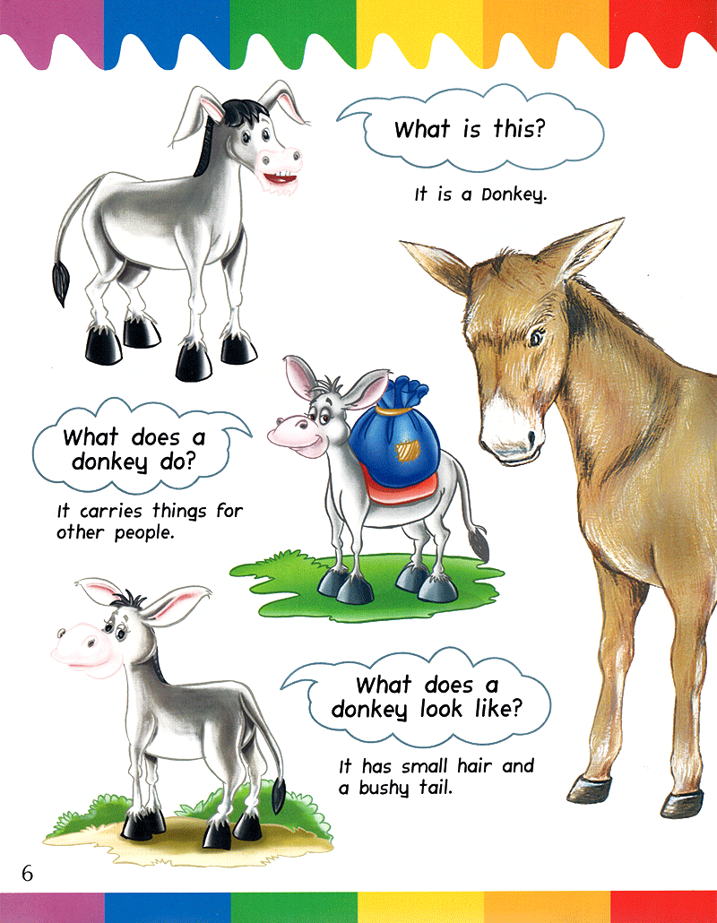 my first questions & answers - farm animals