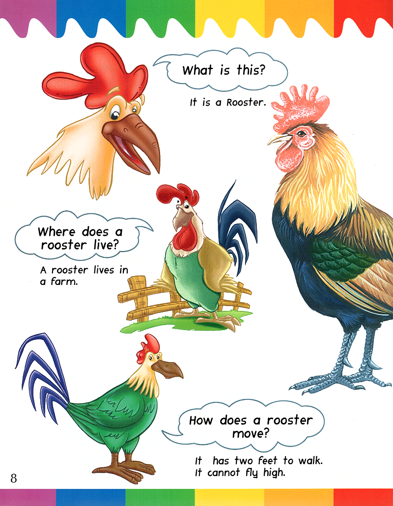 my first questions & answers - farm animals