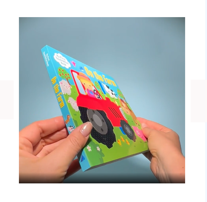 my first touch & feel board book - on the farm