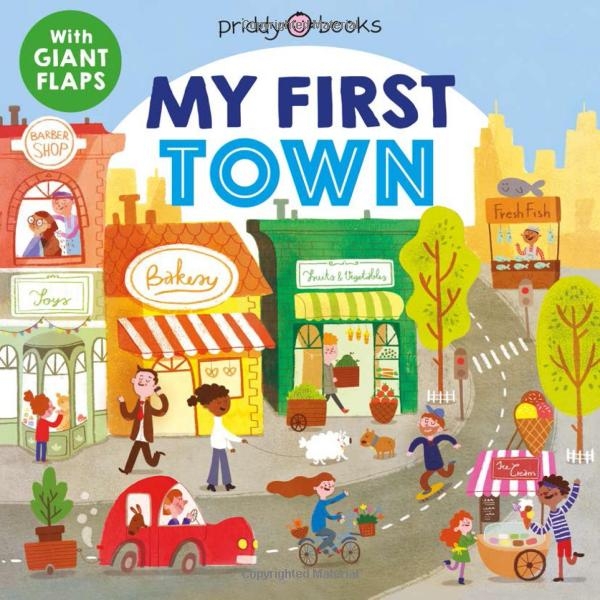 my first town: a flap book