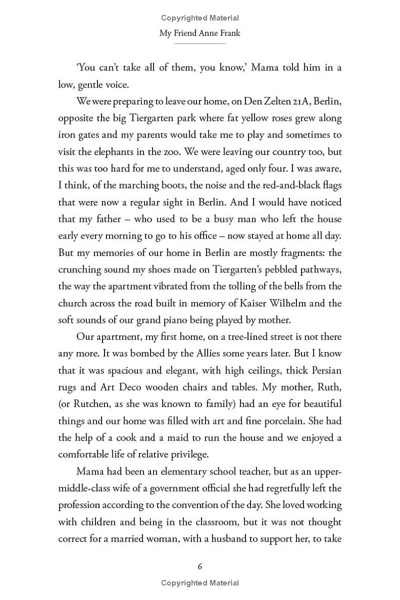 My Friend Anne Frank