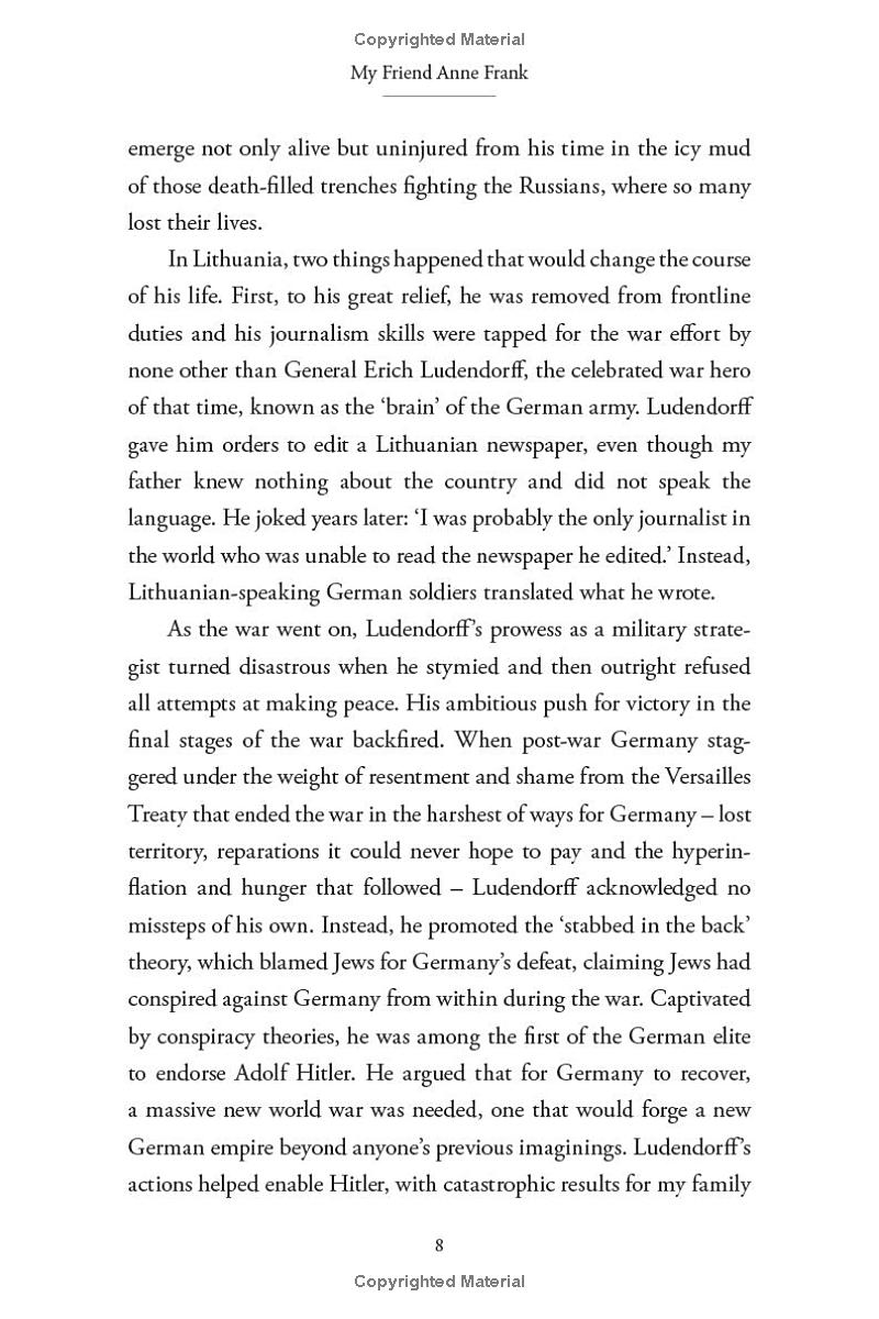 My Friend Anne Frank