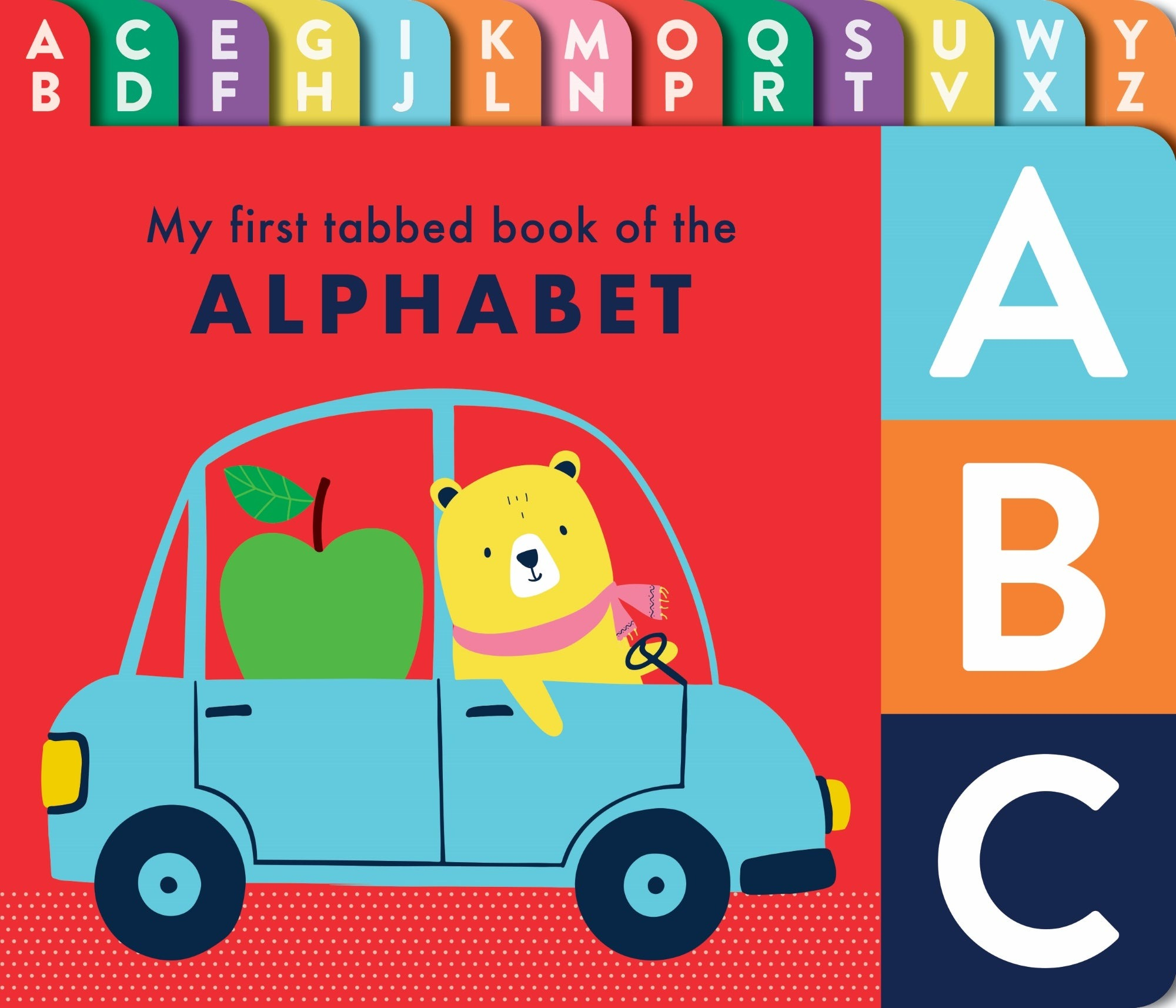 my frist tabbed book of the alphabet - abc