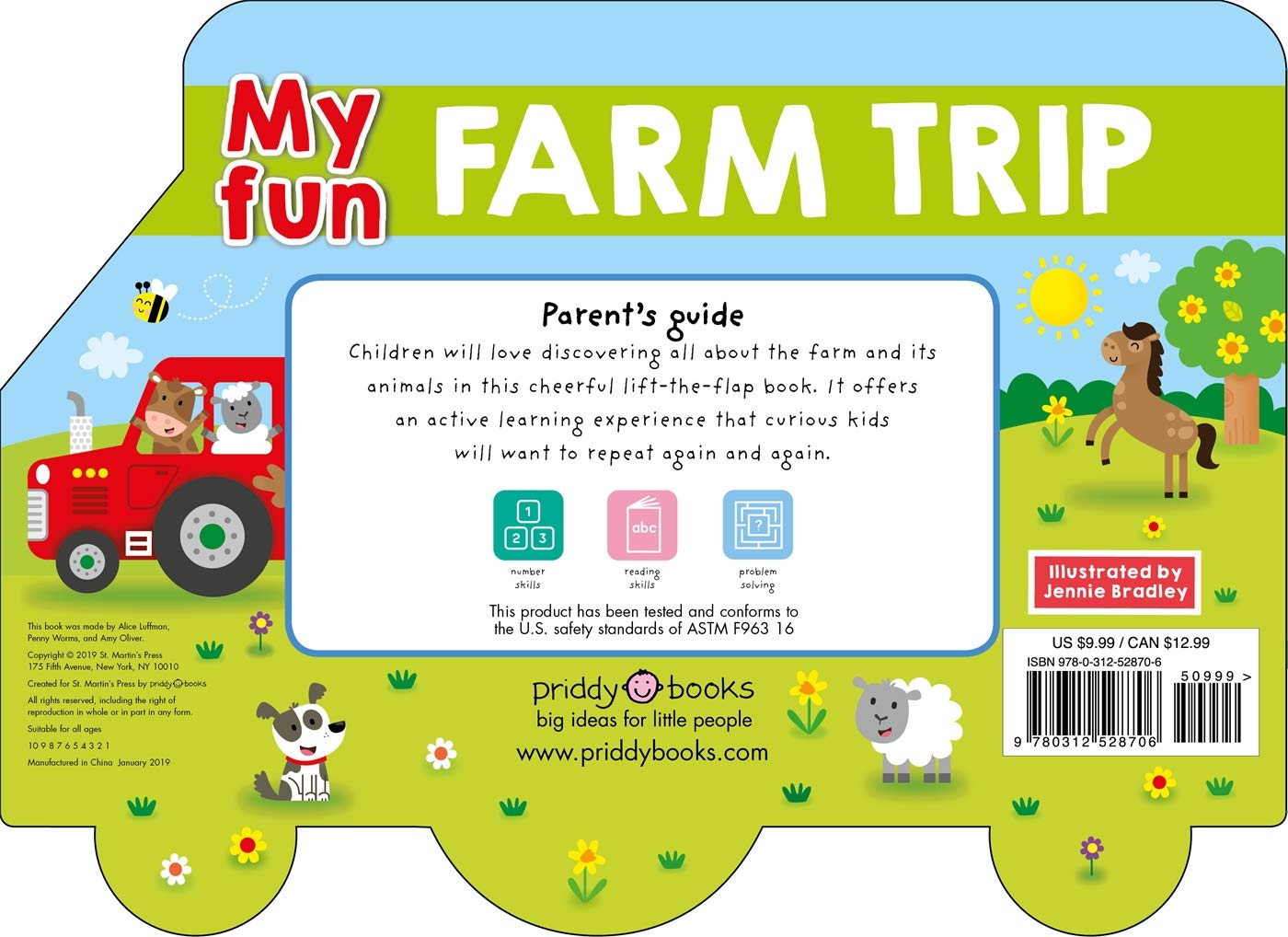 my fun flap book: my fun farm trip
