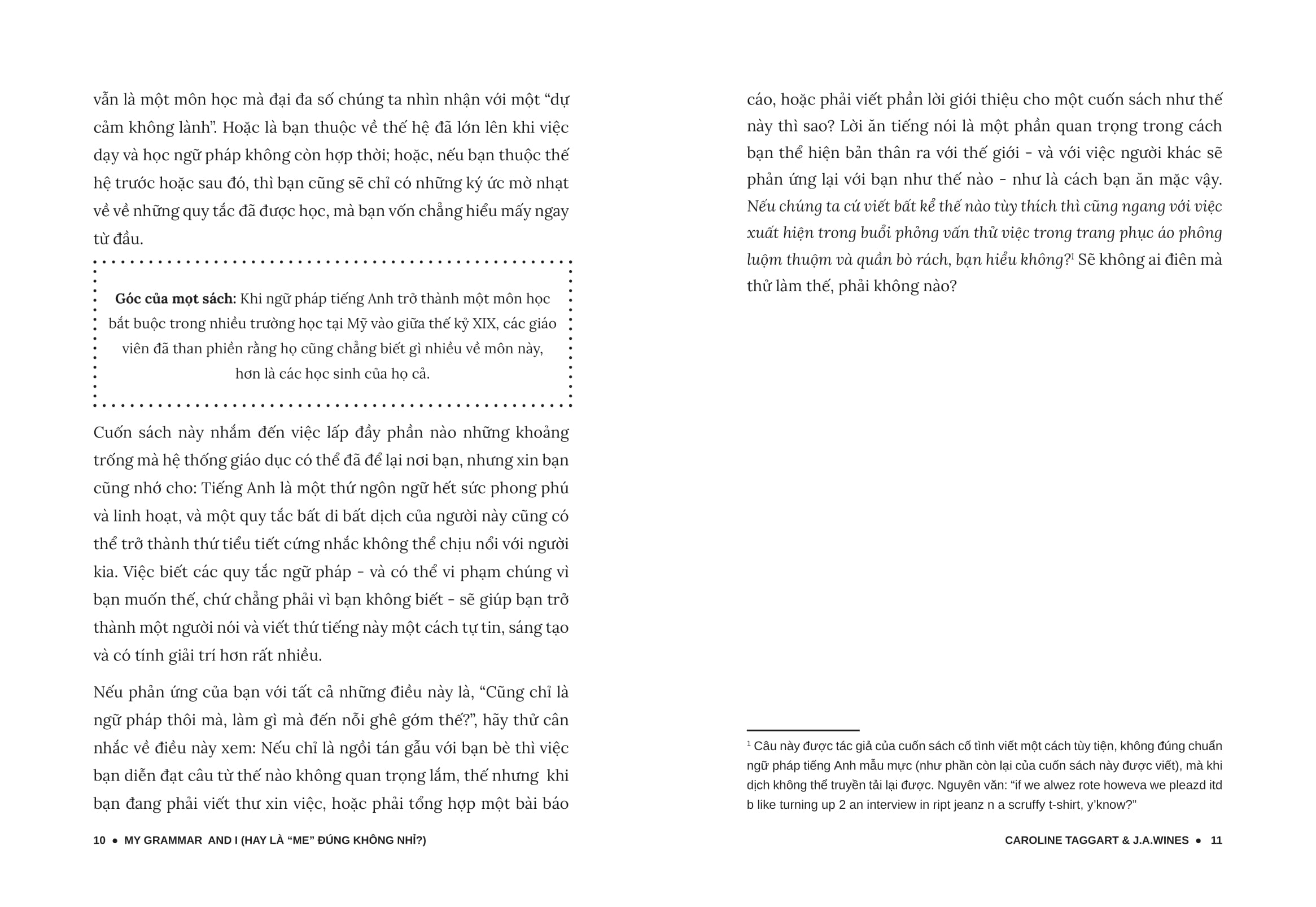 my grammar and i - lý thuyết