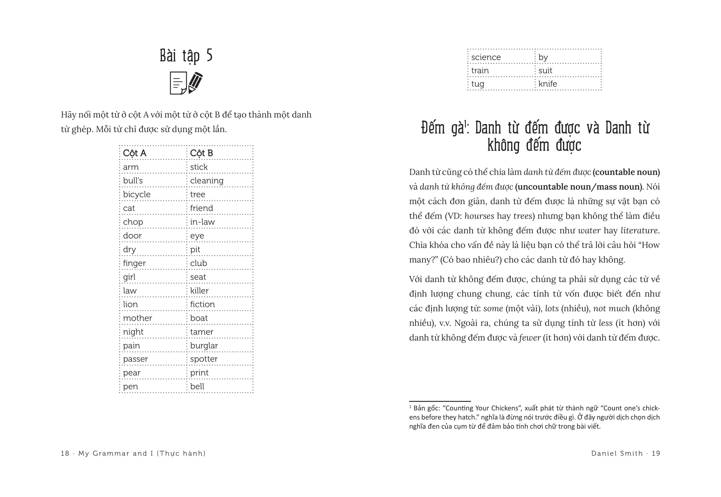 my grammar and i - thực hành