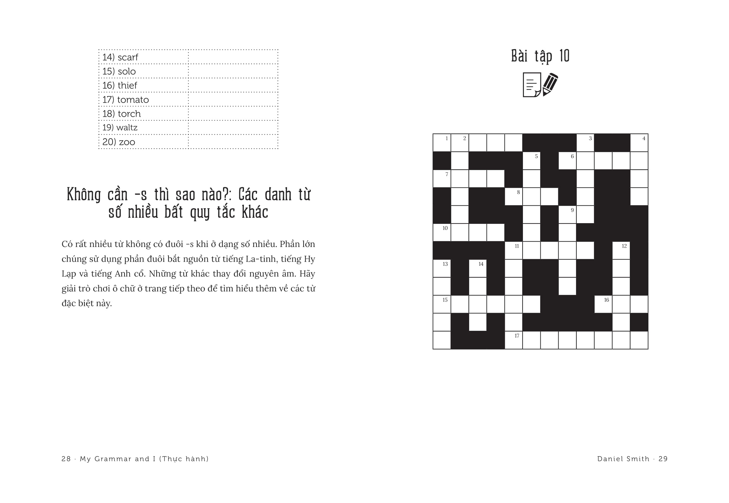 my grammar and i - thực hành