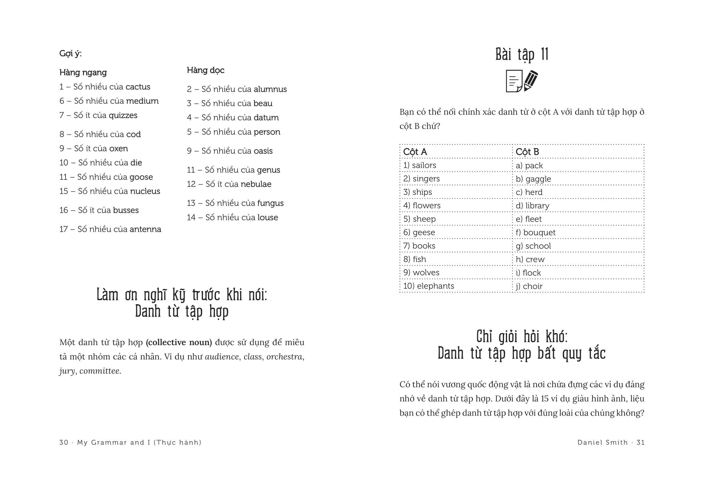 my grammar and i - thực hành