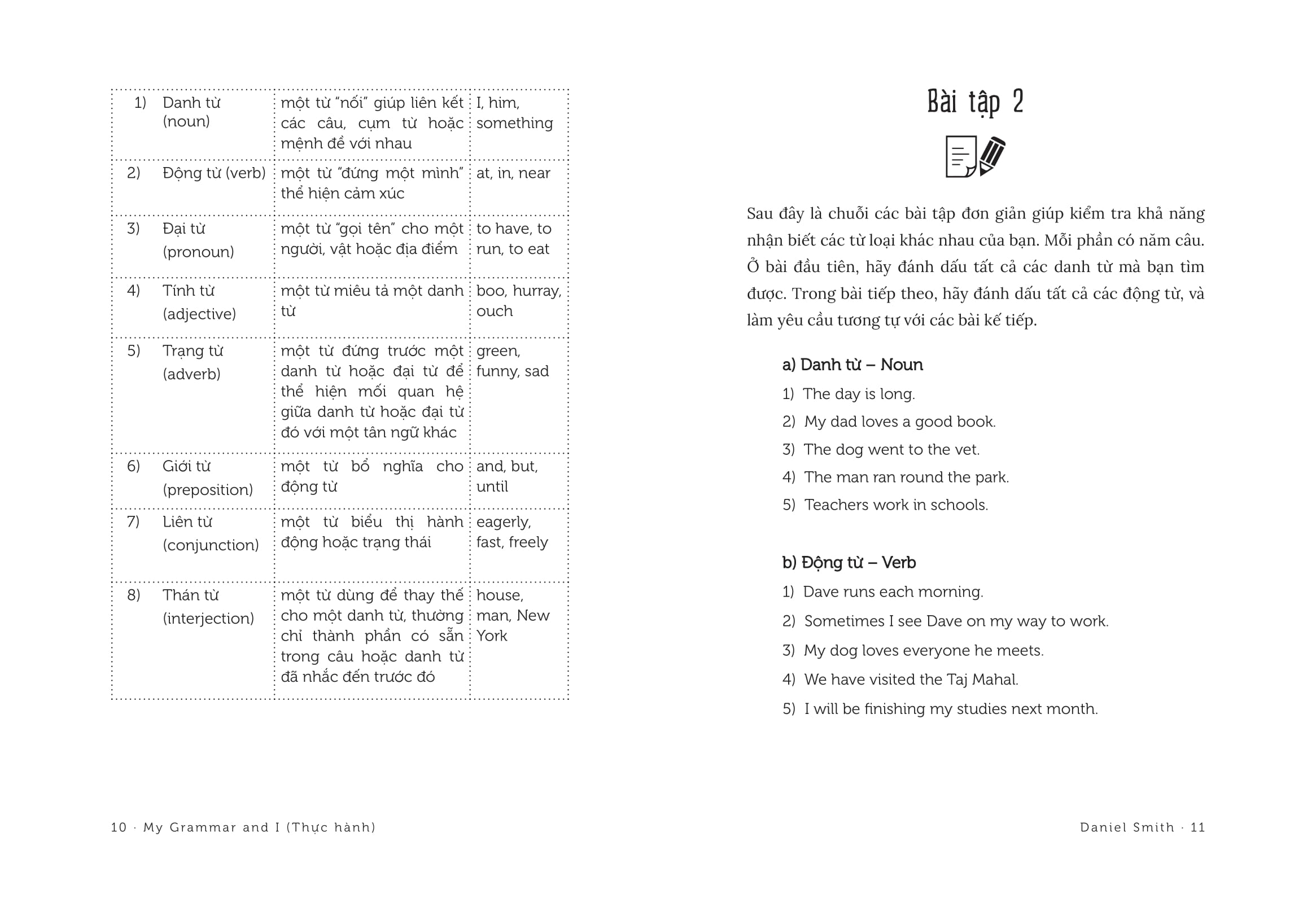 my grammar and i - thực hành