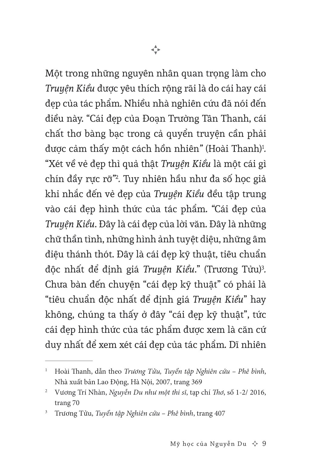 mỹ học của nguyễn du