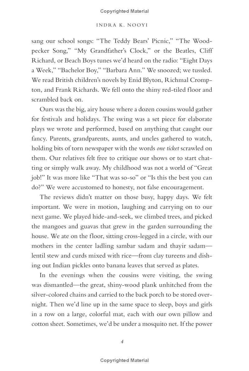 my life in full : work, family and our future