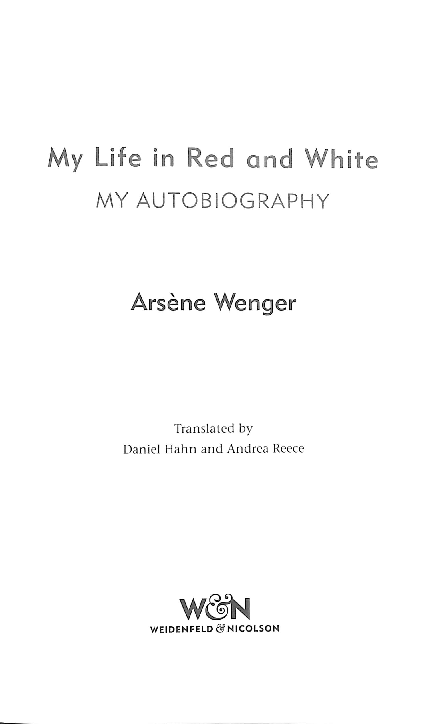 my life in red and white