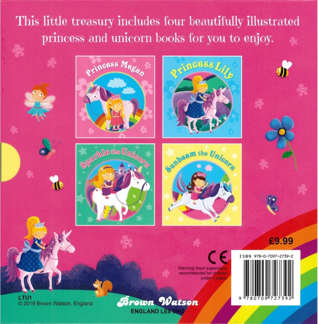 my little board book treasury - unicorn & princess stories