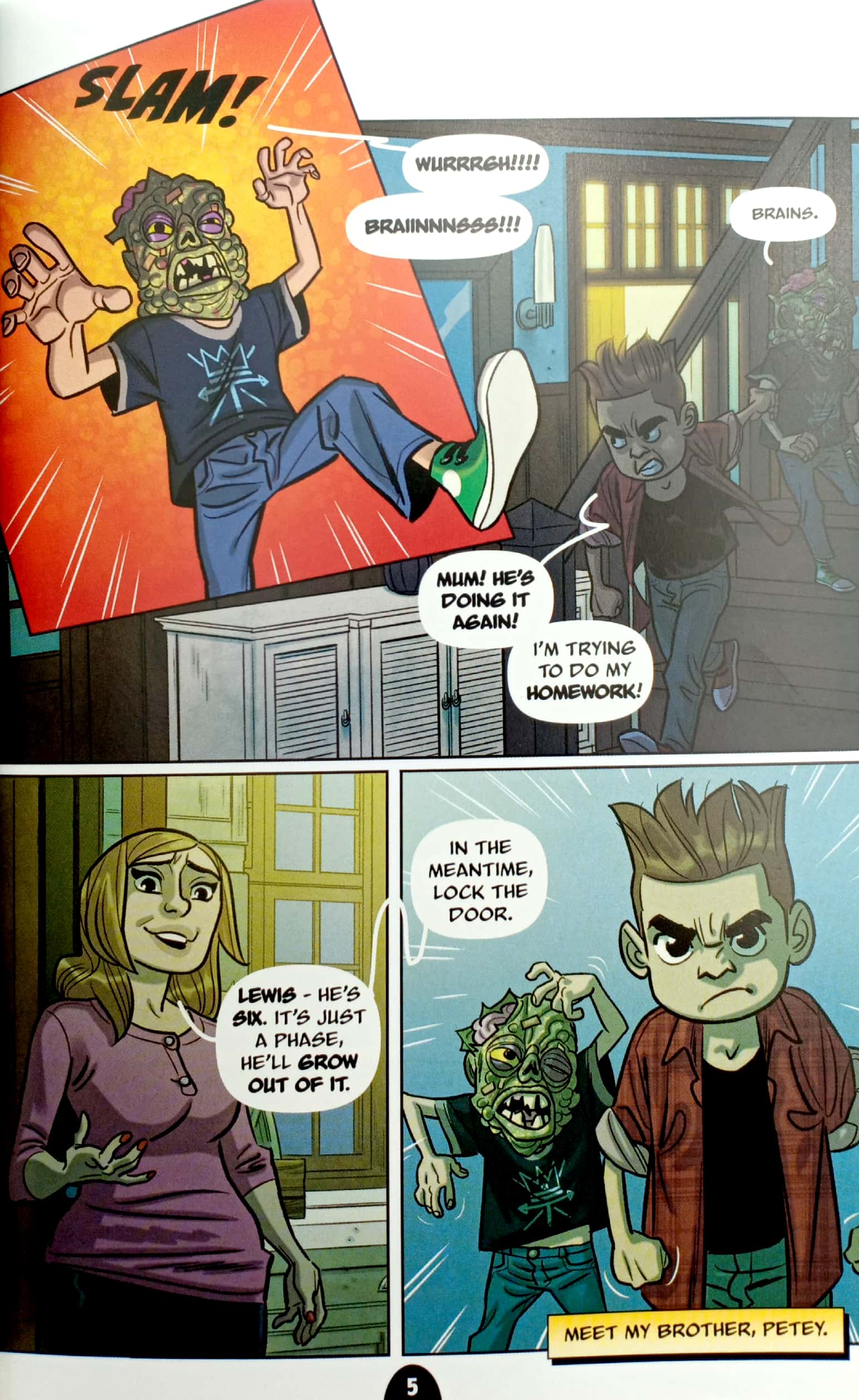 my little brotherℹs a zombie (edge: bandit graphics)