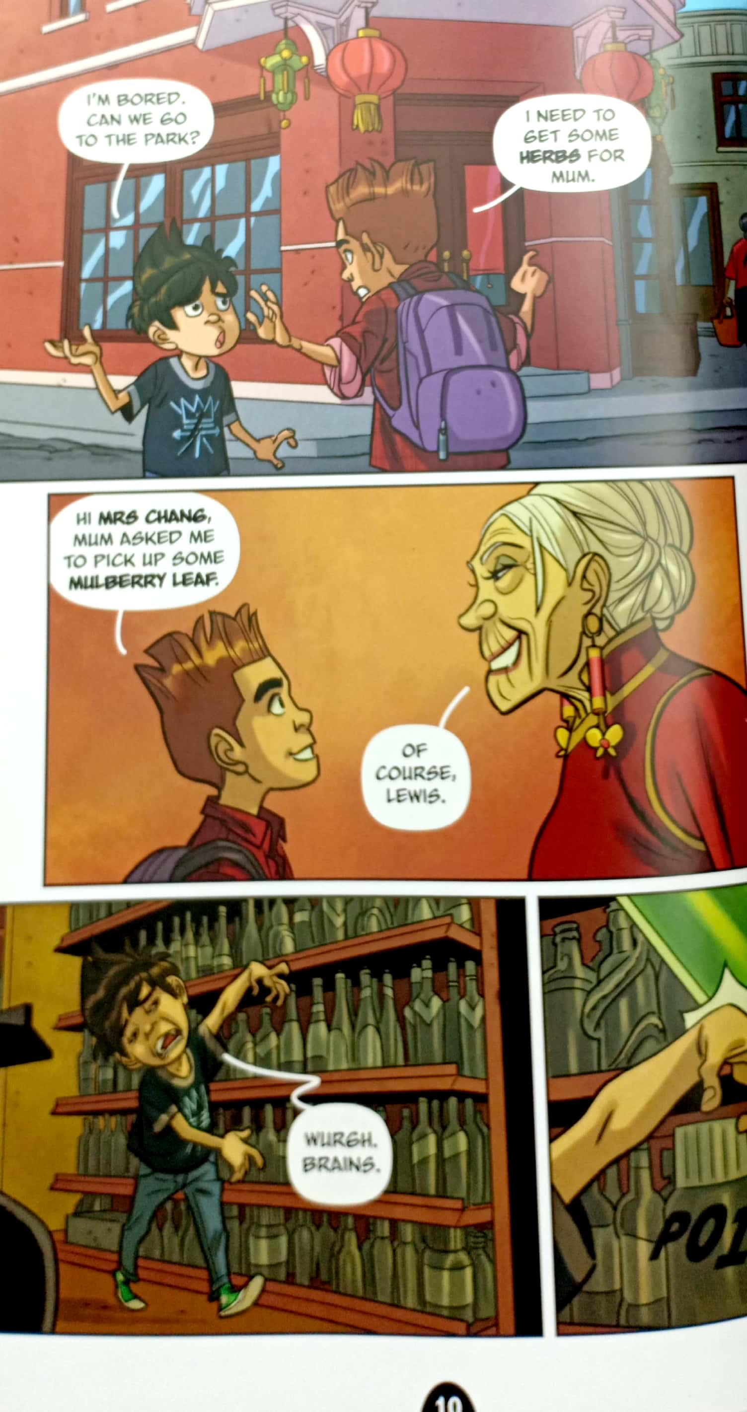 my little brotherℹs a zombie (edge: bandit graphics)