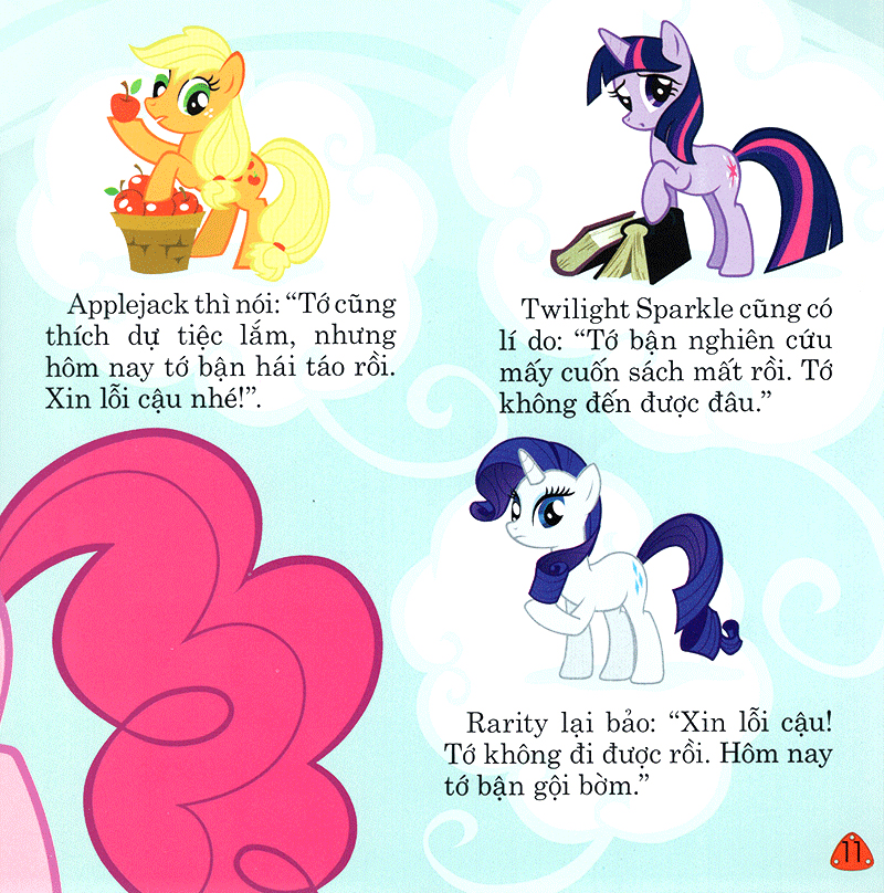 my little pony - bữa tiệc của pinkie pie