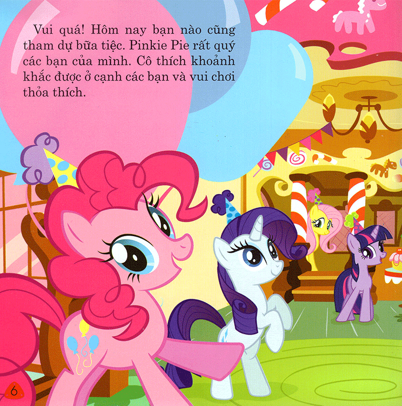my little pony - bữa tiệc của pinkie pie