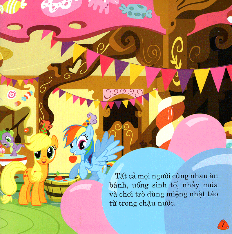 my little pony - bữa tiệc của pinkie pie