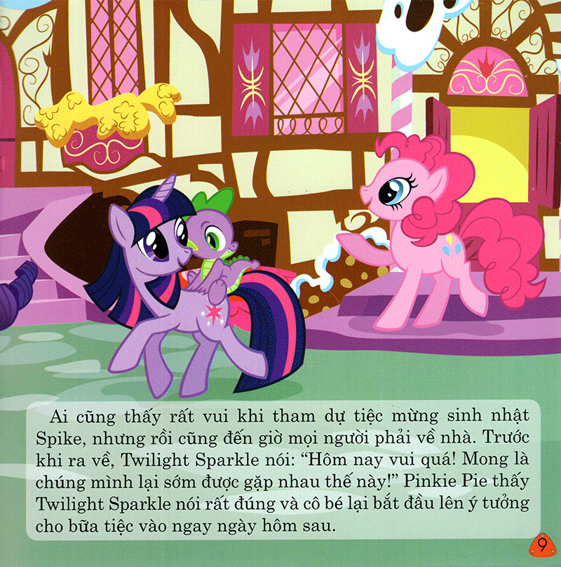 my little pony - bữa tiệc của pinkie pie