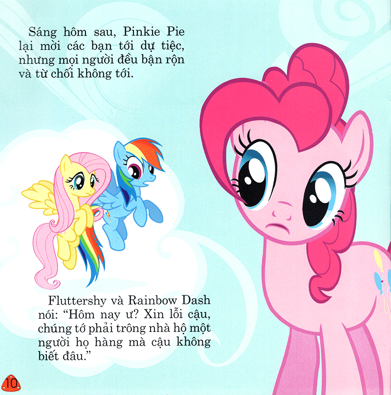 my little pony - bữa tiệc của pinkie pie