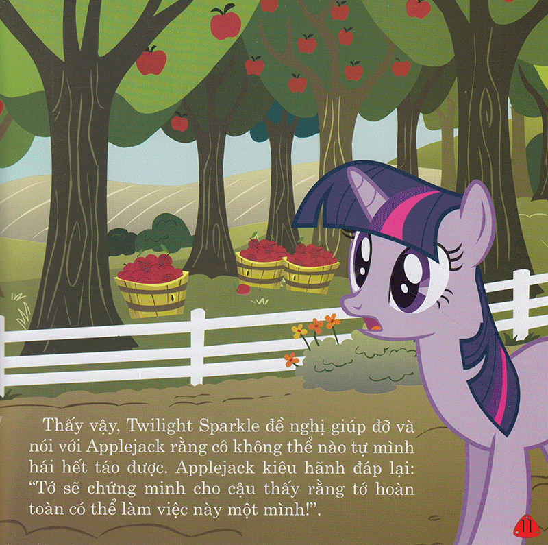 my little pony - mùa thu hoạch táo