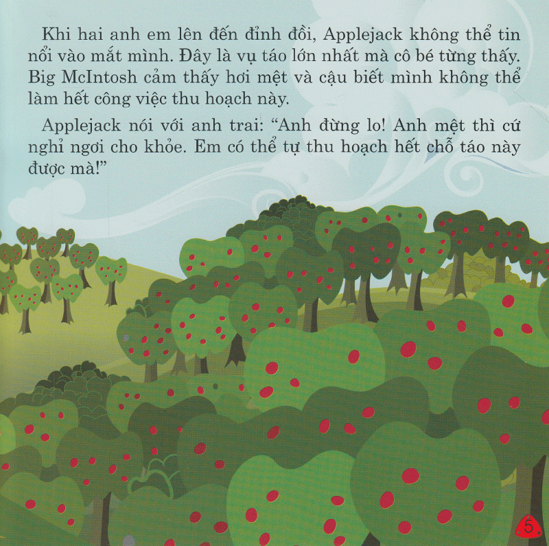 my little pony - mùa thu hoạch táo
