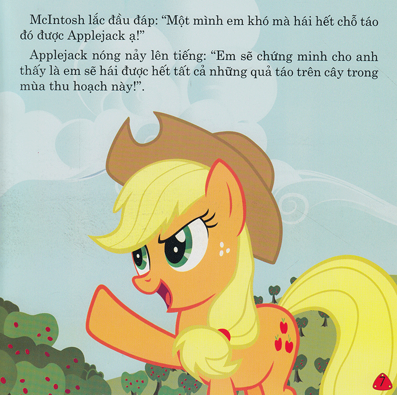 my little pony - mùa thu hoạch táo