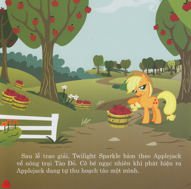 my little pony - mùa thu hoạch táo