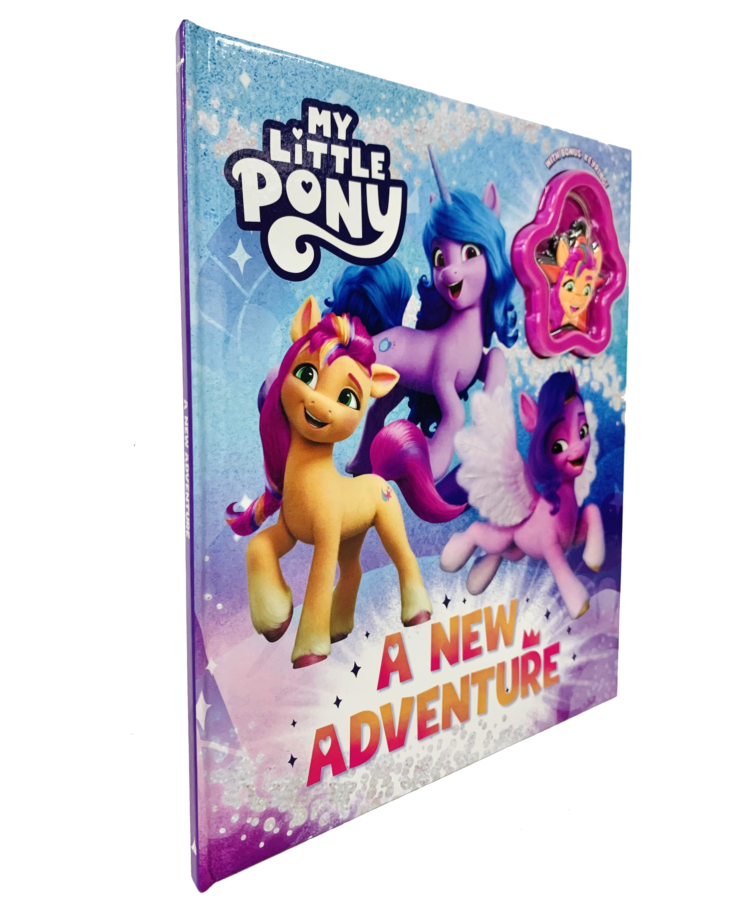 my little pony - storybook with bag tag - sunny