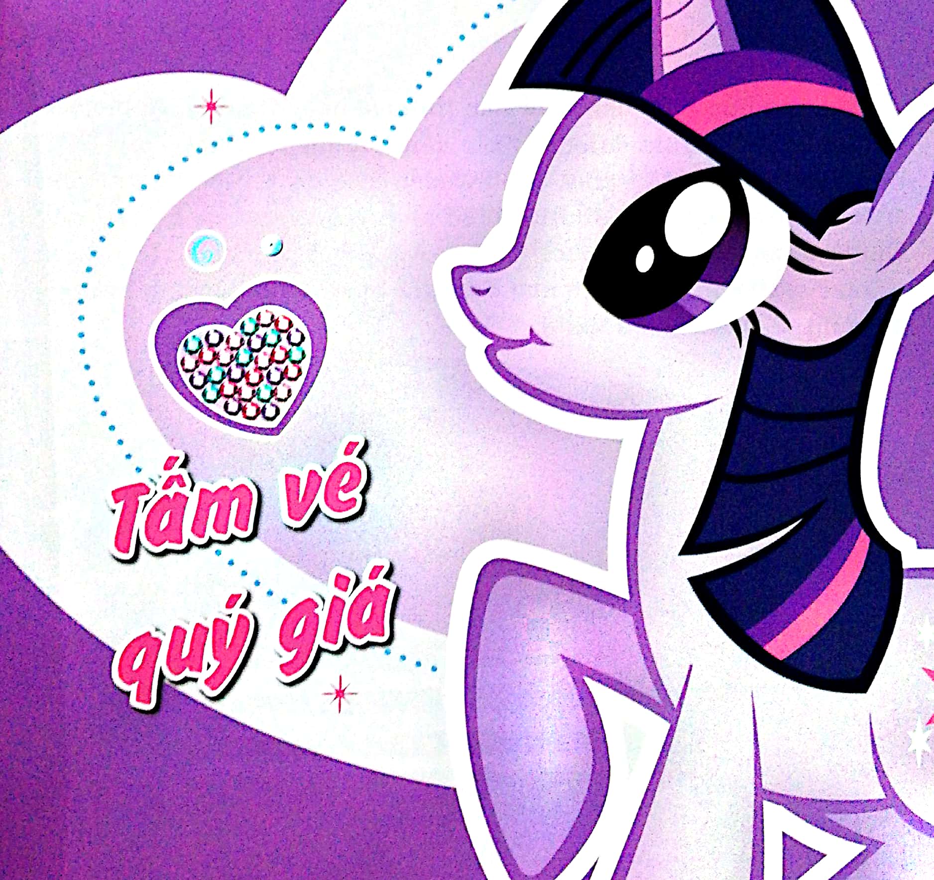 my little pony - tấm vé quý giá