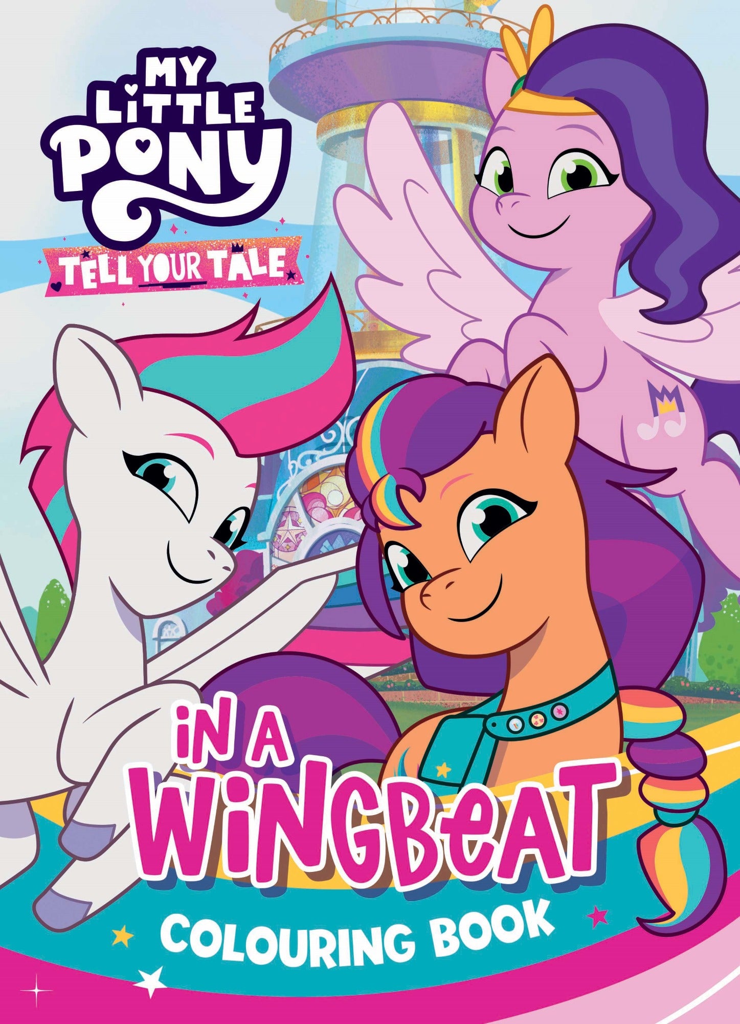 my little pony - tell your tale - colouring book