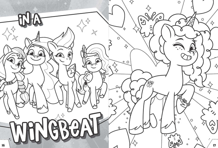 my little pony - tell your tale - colouring book