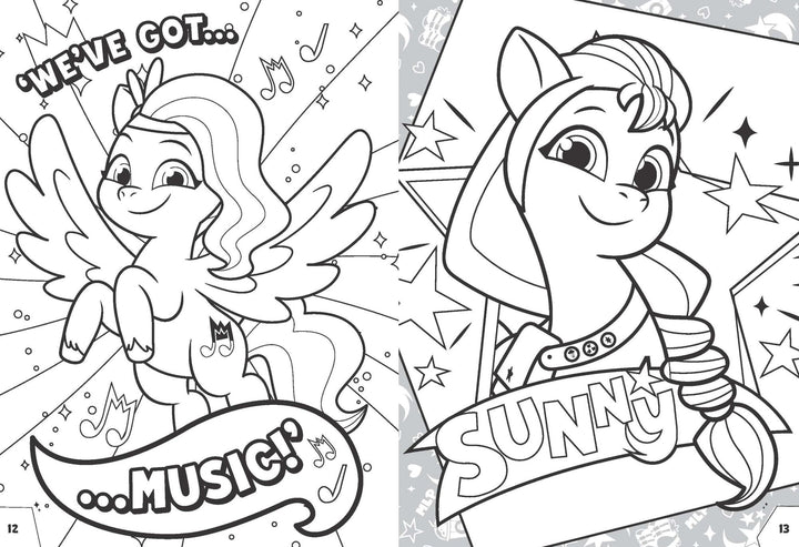 my little pony - tell your tale - colouring book