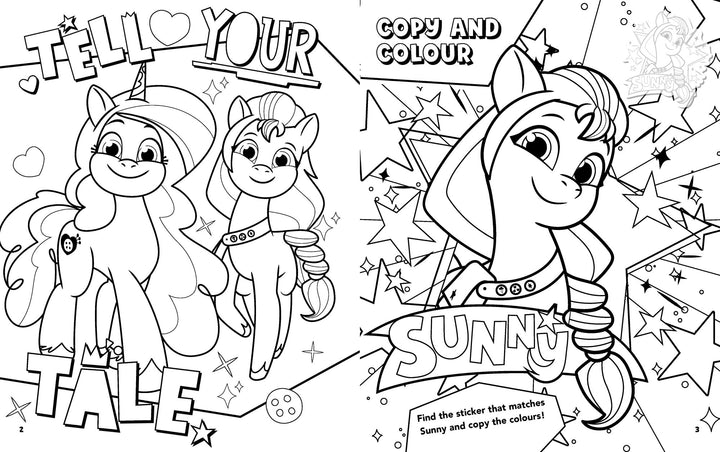 my little pony - tell your tale - ultimate sticker book