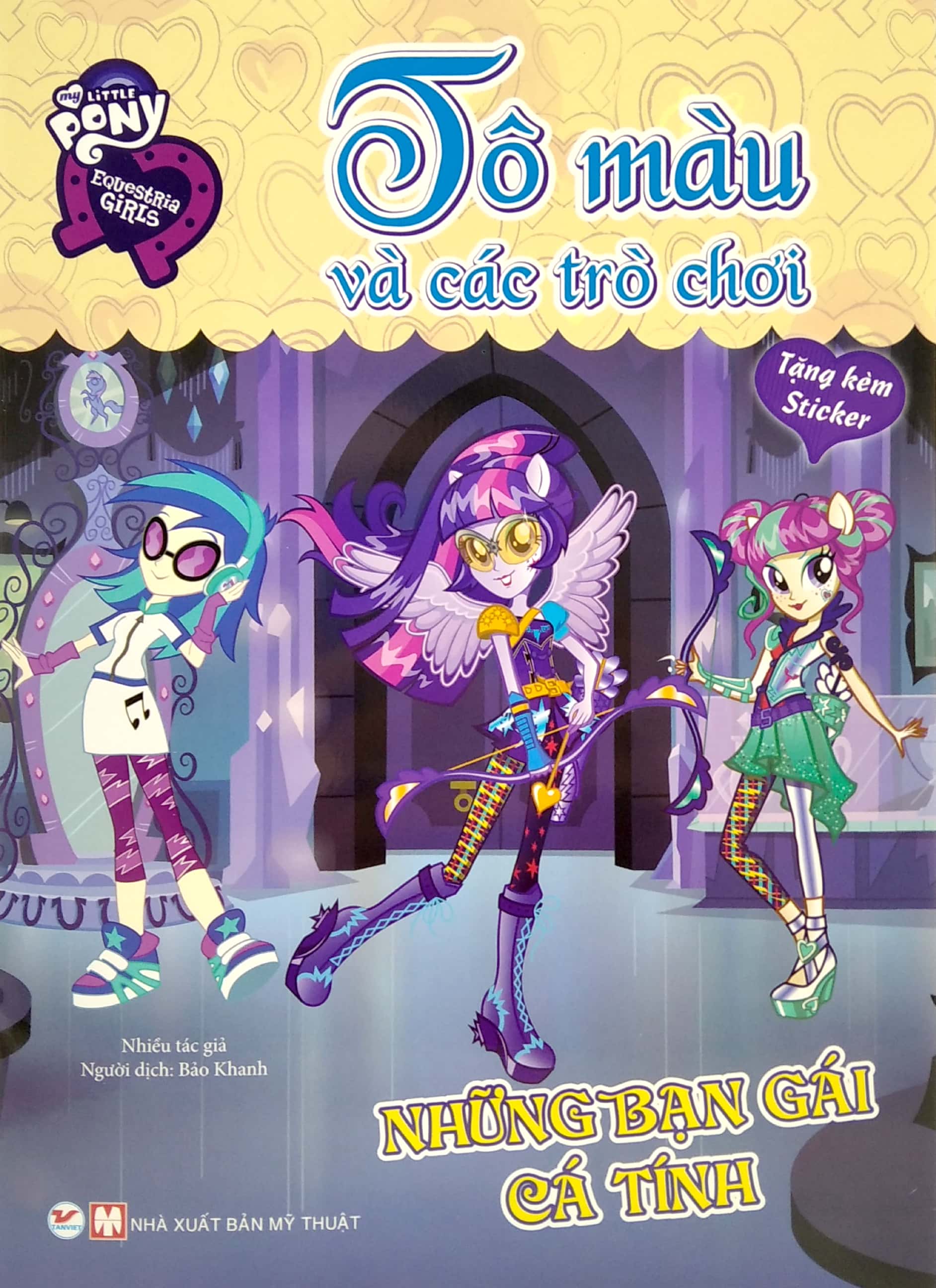 my little pony - tô màu và các trò chơi - những bạn gái cá tính