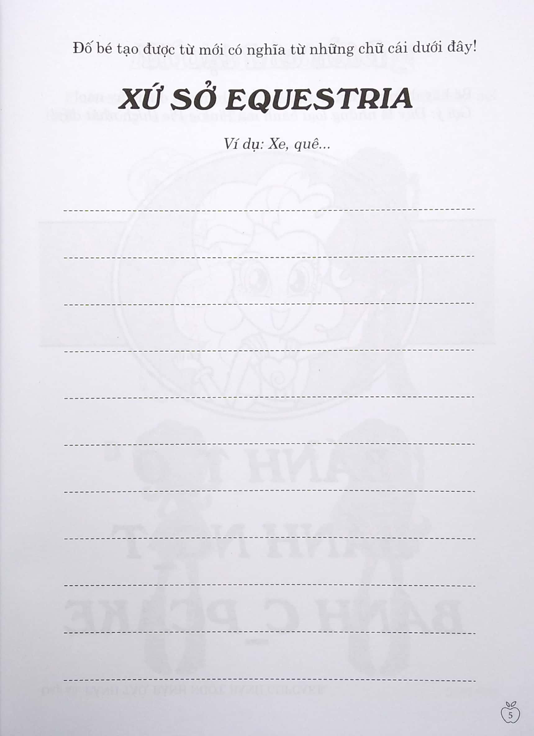 my little pony - tô màu và các trò chơi - những bạn gái cá tính