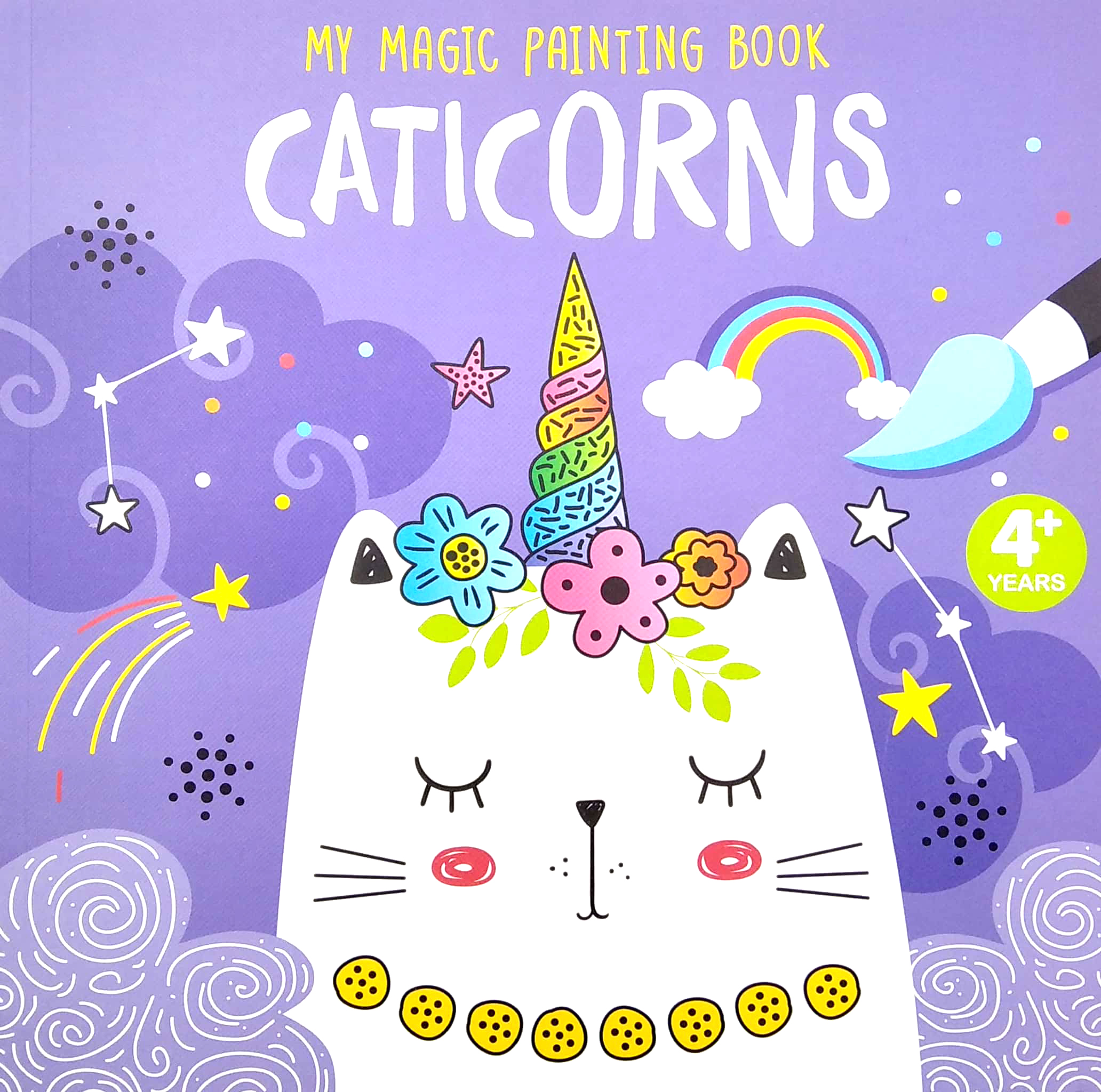 my magic painting book: caticorns