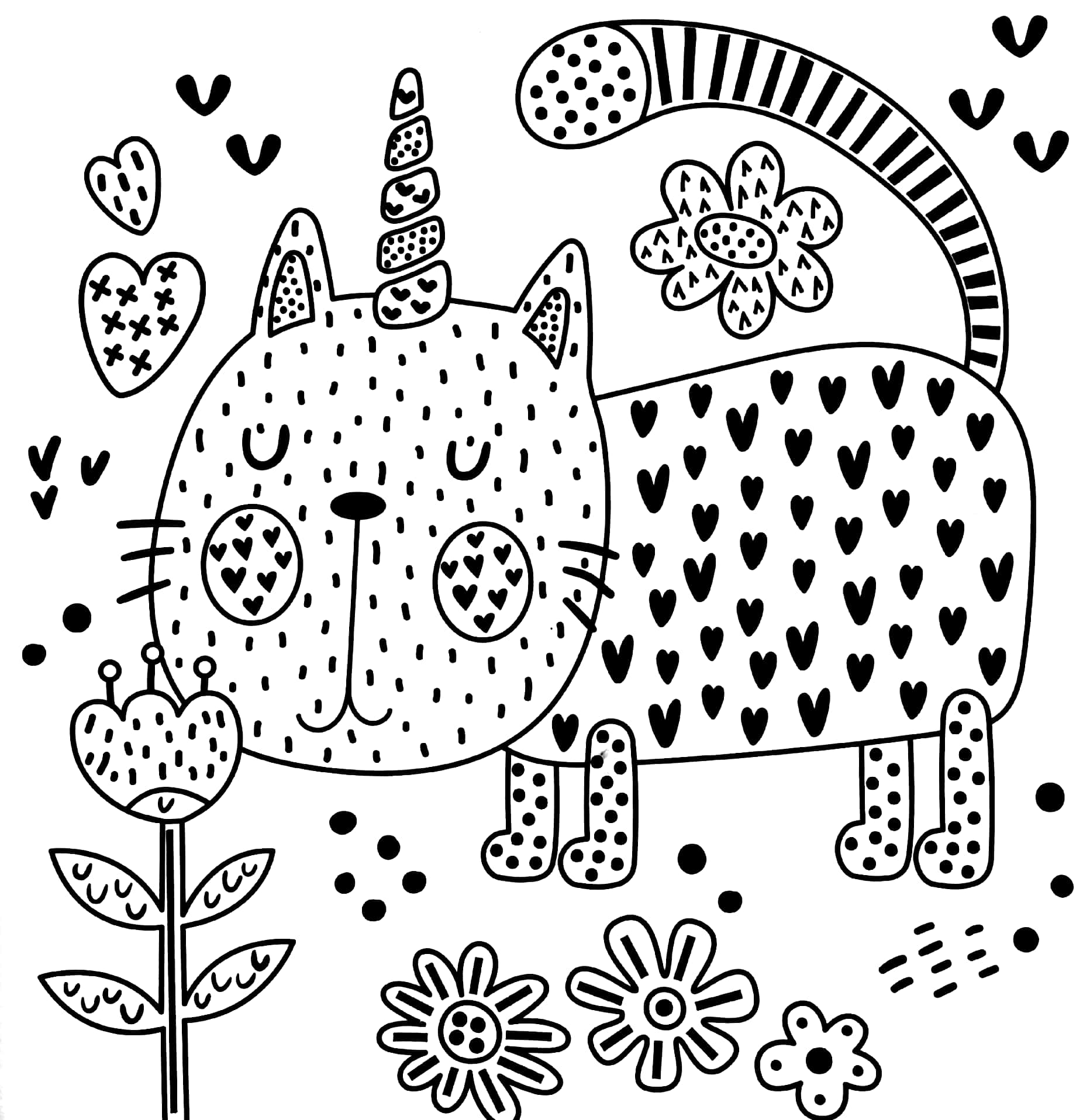 my magic painting book: caticorns