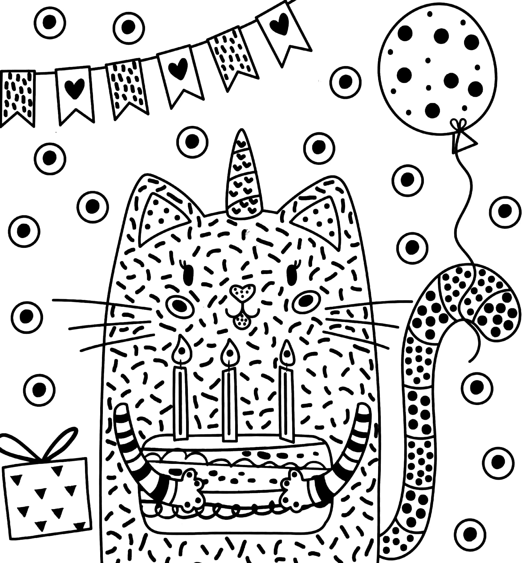 my magic painting book: caticorns