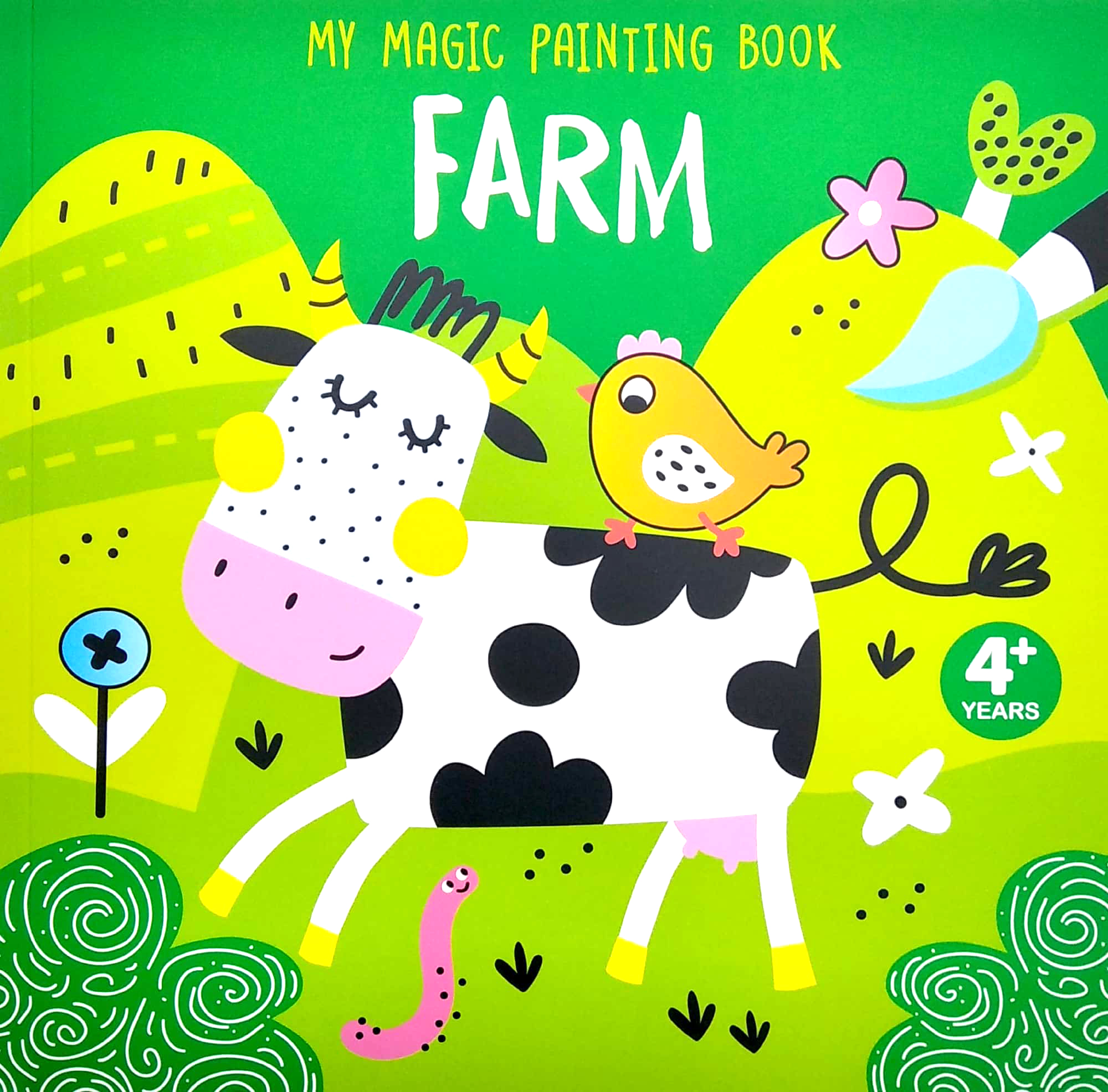 my magic painting book: farm