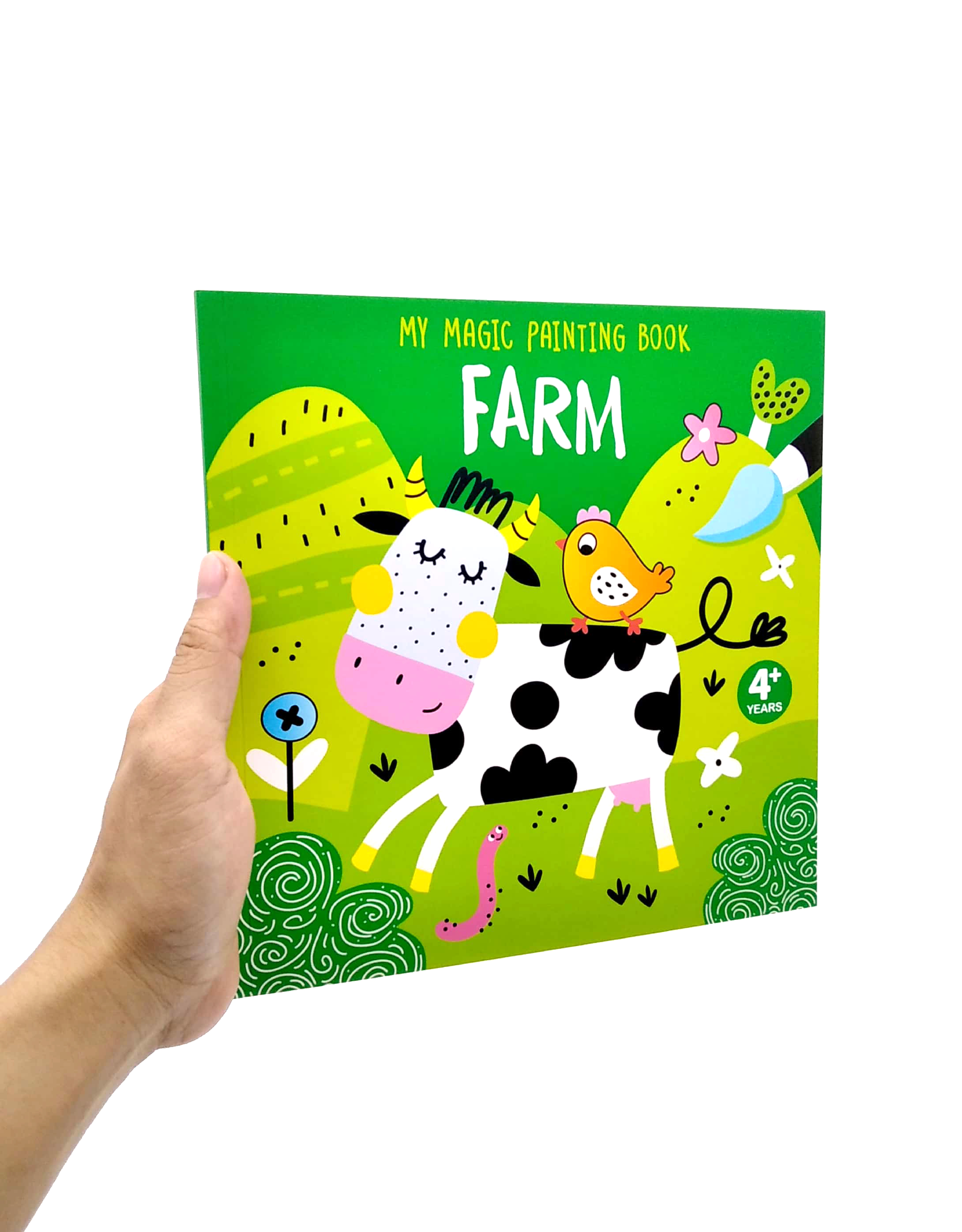 my magic painting book: farm
