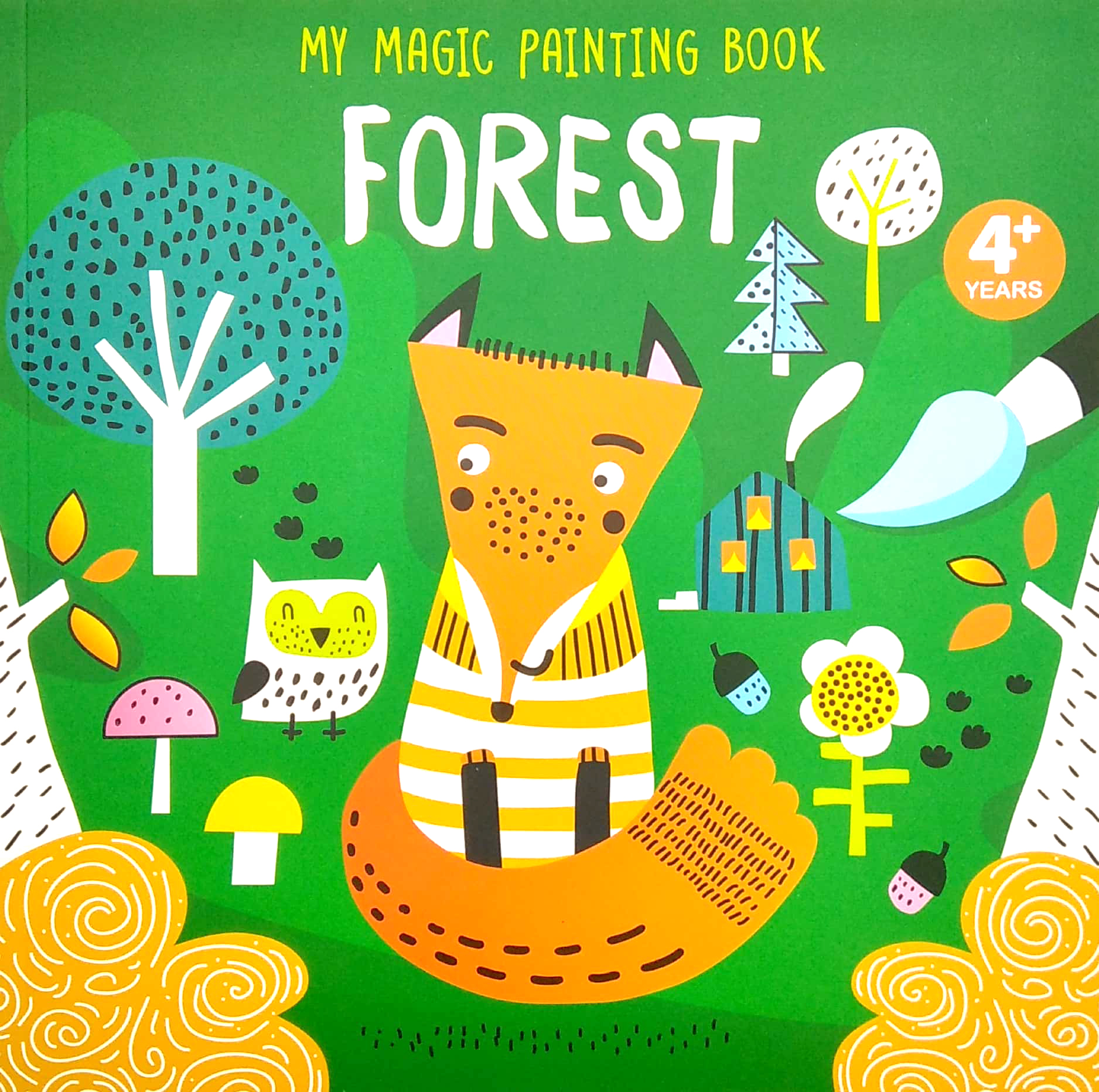 my magic painting book: forest
