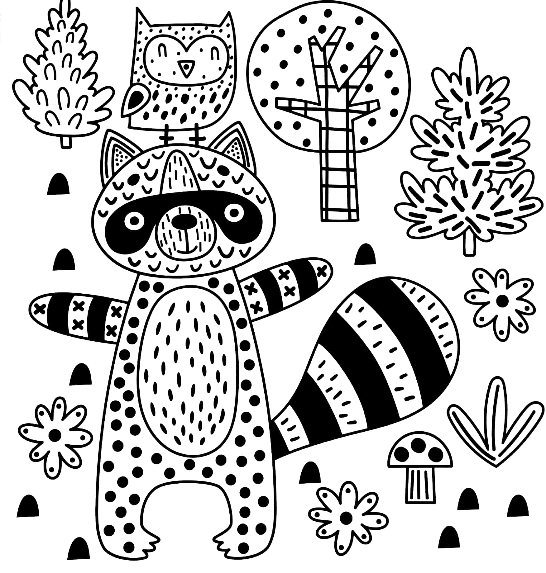 my magic painting book: forest